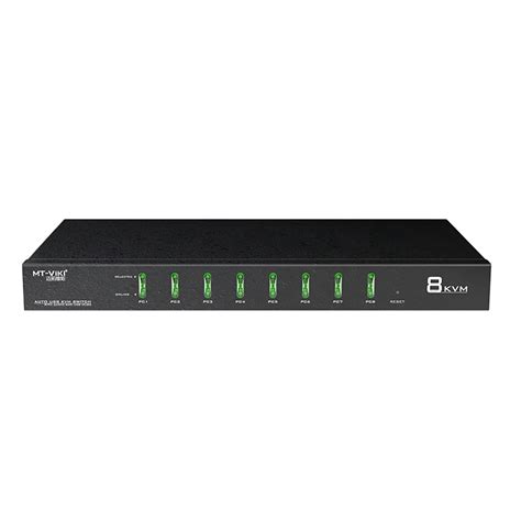 8 Port Smart Hotkey Usb Vga Kvm Switch With Audiomt Viki Rackmount