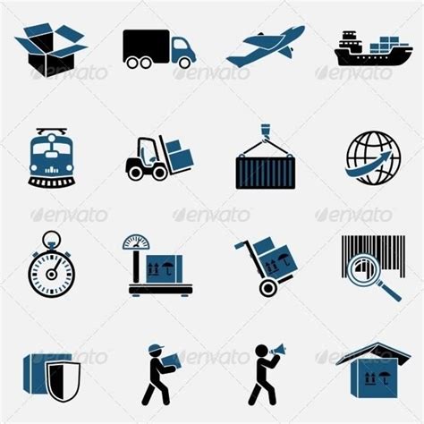 12 best images about Logistics Icons on Pinterest | Ai illustrator ...