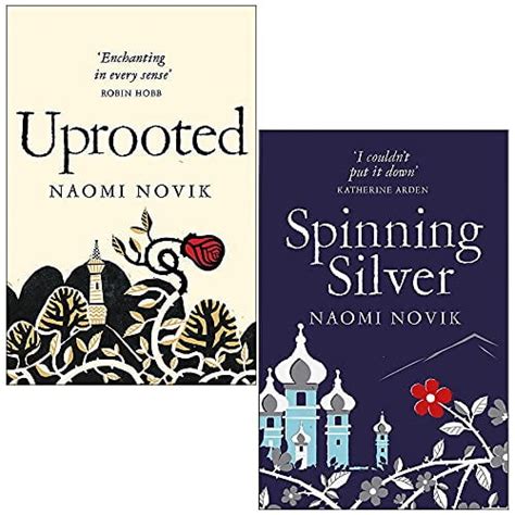 Naomi Novik 2 Books Collection Set Uprooted Spinning Silver