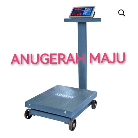 Jual Timbangan Lantai Digital Kg Ton Dengan Roda Sojikyo