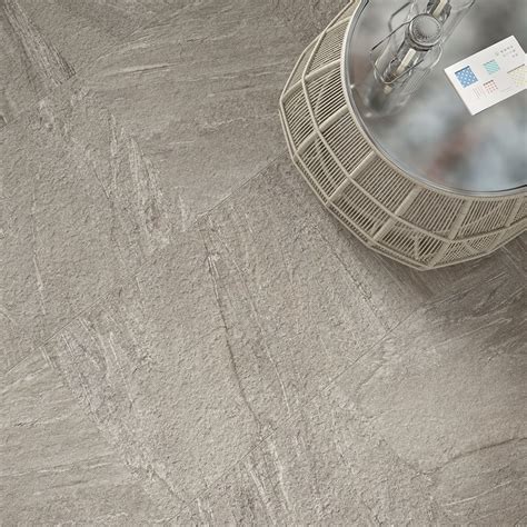 Castelvetro Tile Wals Stones Grigio Structured X