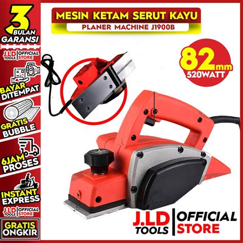 Jual Jld Alat Mesin Ketam Serut Kayu Planer Machine J1900b 82mm