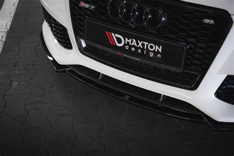 Front Splitter V 3 Audi RS7 C7 Facelift Our Offer Audi A7 S7