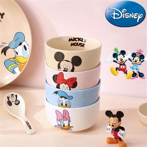 Disney Mickey Tigela De Arroz Das Crian As Utens Lios De Mesa Cer Mica