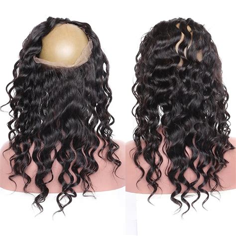 Buy Loose Wave 360 Lace Frontal Closure Brazilian Lace