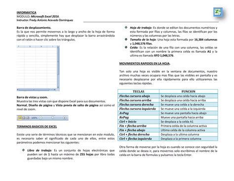 Tutorial De Microsoft Excel Ppt