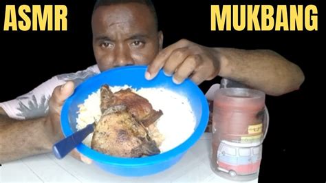 ALMOÇANDO ARROZ CENOURA FEIJÃO FARINHA E BISTECA DE PORCO MUKBANG