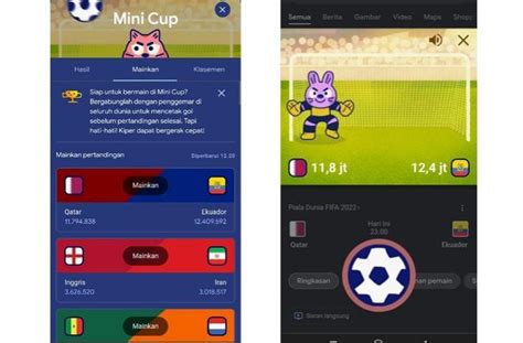 Google Doodle Cara Main Mini Game Piala Dunia Di HP