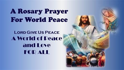 Rosary For World Peace YouTube