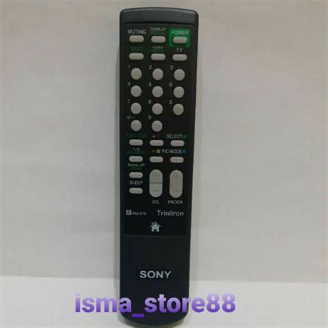 Jual Remot Tv Sony Tabung Trinitron Rm Shopee Indonesia