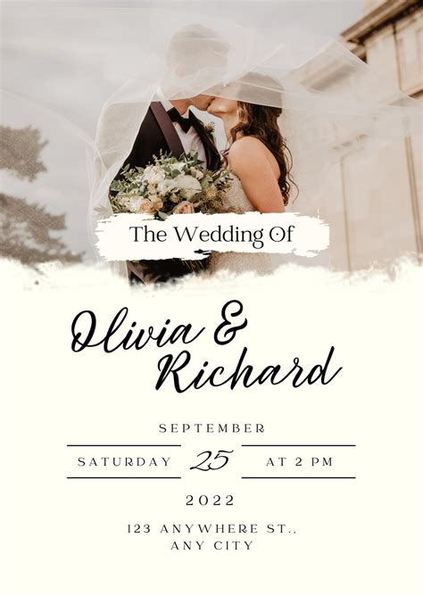 Wedding Invitation Templates To Customize For Free Canva