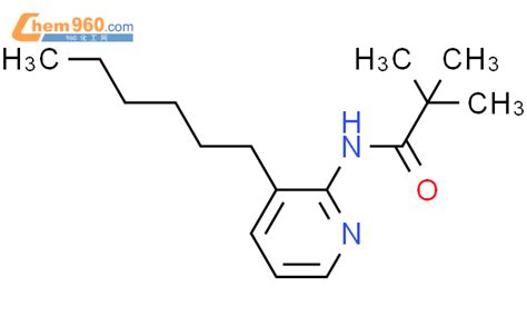 850014 37 8 Propanamide N 3 hexyl 2 pyridinyl 2 2 dimethyl CAS号