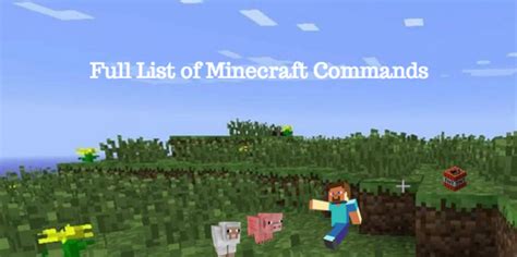 Full List of Minecraft Commands - EnviousHost.com Game Servers Rental