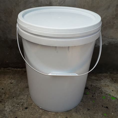 Ember Plastik Putih Polos 20 Liter Lazada Indonesia