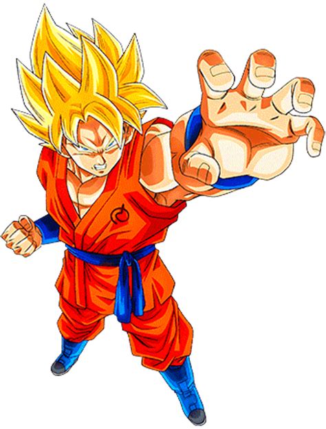 Goku Ss1 2 By Alexelz On Deviantart