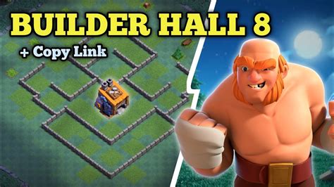 New Builder Hall 8 BH8 Base 2022 With Copy Link BH 8 Trophy