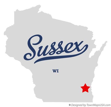 Map of Sussex, WI, Wisconsin