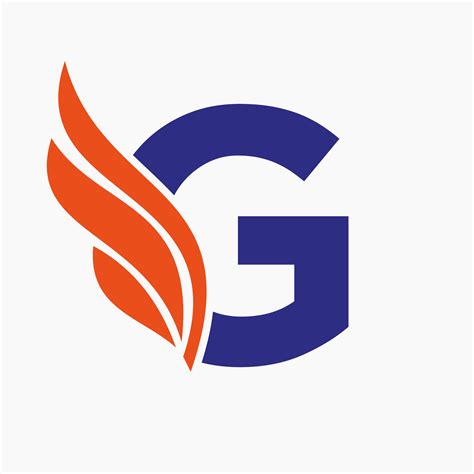 Letter G Wing Logo Design For Freight And Transportation Symbol Wing