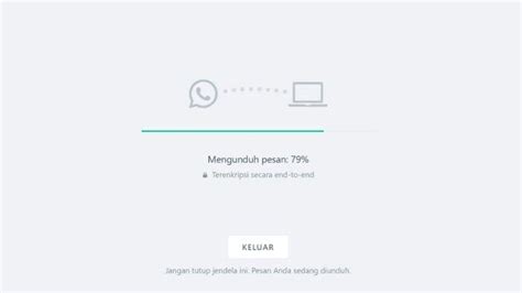 Kenapa Mengunduh Pesan WhatsApp Web Lama Selain Koneksi Internet Cek