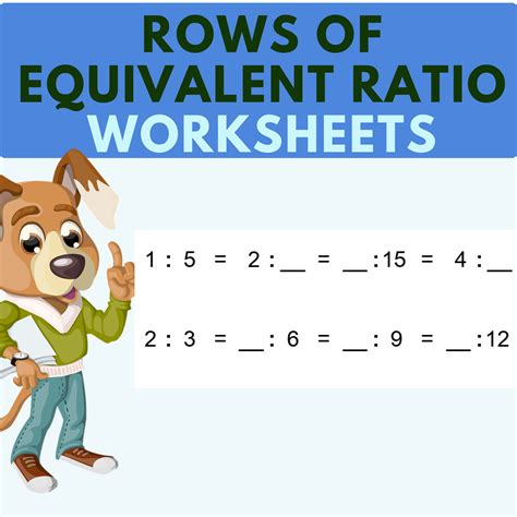 Ratio Worksheets - Worksheets Library