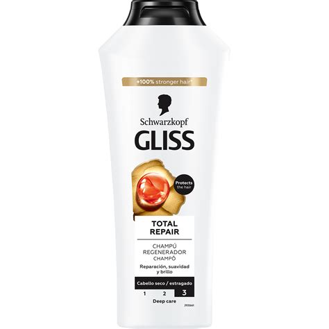 Champô Gliss Total Repair Schwarzkopf Emb 400 Ml Continente Online