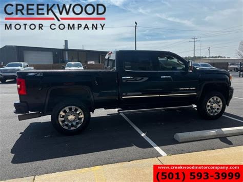 2018 Gmc Sierra Denali 4x4 Duramax Diesel Allison 1owner Financing Used Gmc Sierra 1500 For