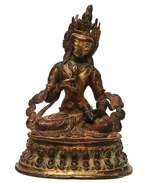 Buddha Vajradhara Dorje Chang In Bronzo Dorato Bronzo Catawiki