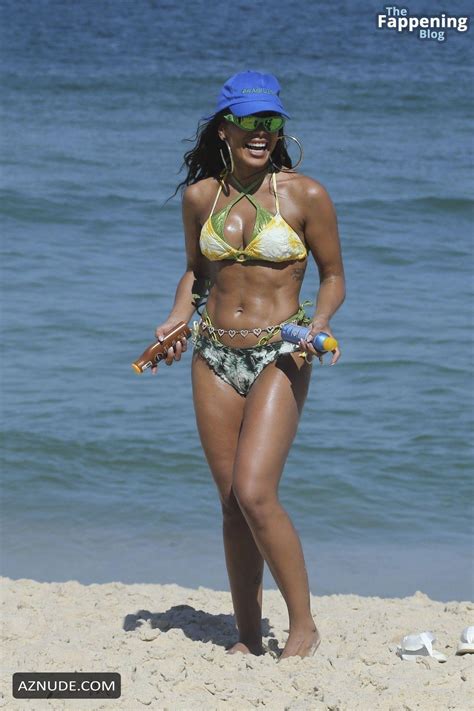 Anitta Stuns In Sexy Bikini Shoot At Grumari Beach Aznude