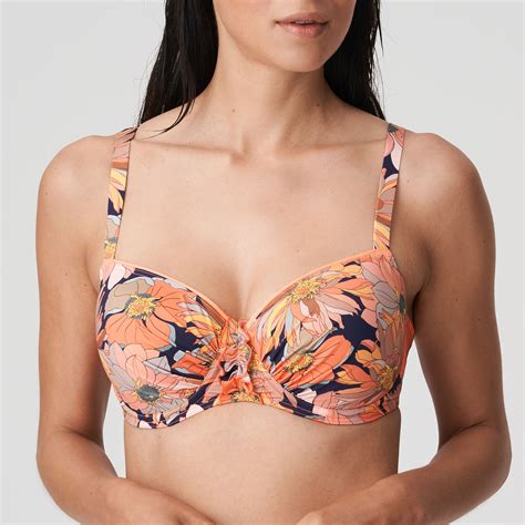 Primadonna Swim Melanesia Coral Flower Bikini Balconnet Bh Mousse