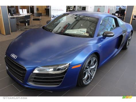 2014 Sepang Blue Pearl Matte Audi R8 Coupe V10 Plus 89459084 Photo 3