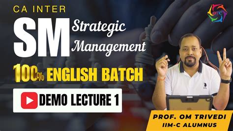 Fm Sm Lecture Ca Inter Fm Sm Exam Oriented English Batch Jan May