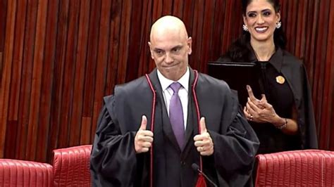 Discurso do Xandão redes reagem à fala de Moraes na diplomação