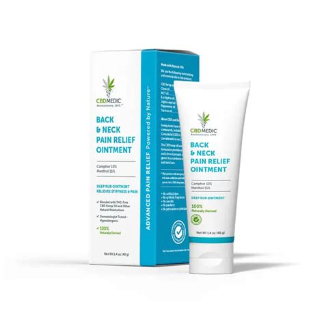 Back and Neck Relief Ointment - Dynamic Pure LLC