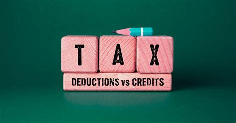 The Difference Between Tax Deductions And Tax Credits Hbi Tax