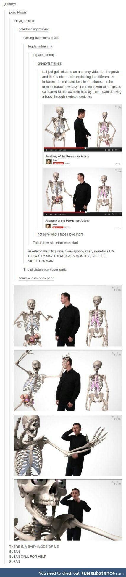 Skeleton War Rtumblr