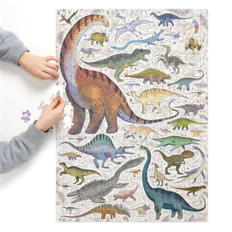 Puzzlove CzuCzu Dinozaury 500 elementów CzuCzu