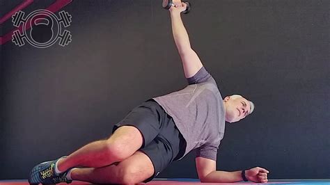 Bent Knee Side Plank Dumbbell Fly Youtube