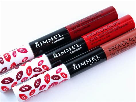 Rimmel Provocalips 16Hr Kiss Proof Lip Color Review And Swatches The