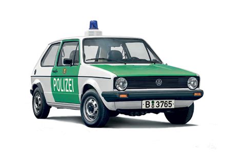 ITALERI VW Golf Polizei