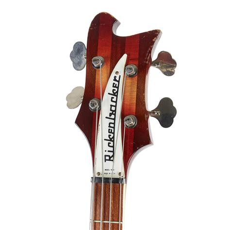 Vintage Rickenbacker 4005 Bass Fireglo 1968 Cream City Music