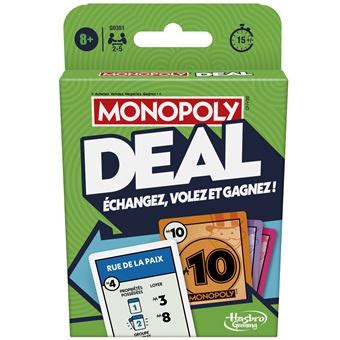 Jeu Classique Monopoly Deal Jeux Classiques Achat Prix Fnac