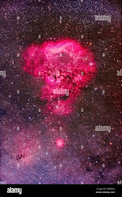 The Cosmic Question Mark Nebula complex Stock Photo - Alamy