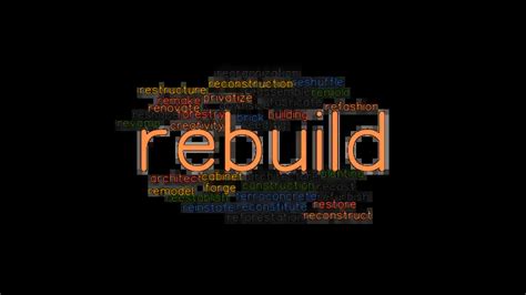 Rebuild Synonyms And Related Words What Is Another Word For Rebuild