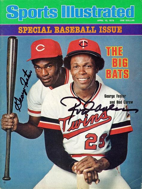 Amazon Rod Carew Minnesota Twins George Foster Cincinnati Reds