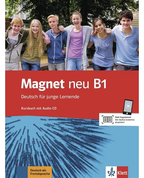 Magnet neu B1 Deutsch für junge Lernende Kursbuch mit Audio CD Ozone bg