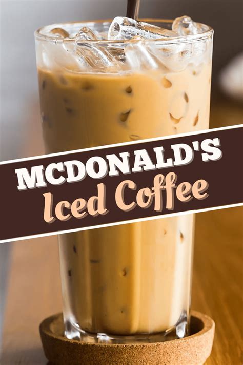 Mcdonalds Iced Coffee Recipe Coffee Recipes Iced Coffee Recipe