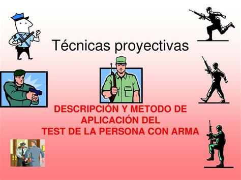 Test La Persona Con El Arma Ra L Udocz