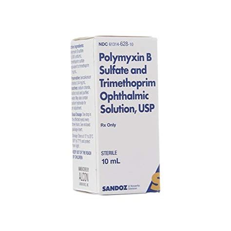 Polymyxin B Trimethoprim