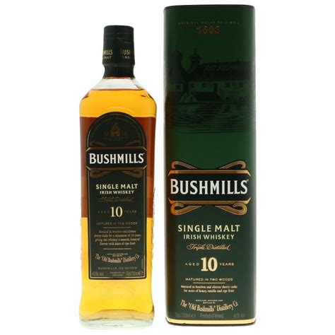 Bushmills Malt 10 Jahre 0 7L 40 Vol With GP Bushmills Bestsellers