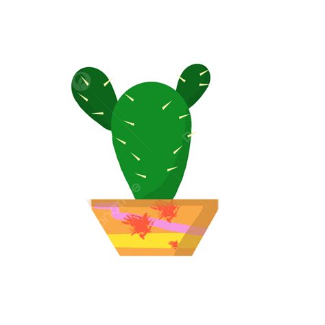 Cactus En Maceta PNG Cactus Planta Imágenes De Cactus PNG y PSD